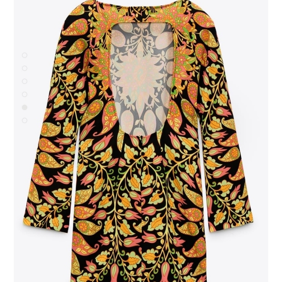 Zara printed Mini dress - Picture 5 of 9